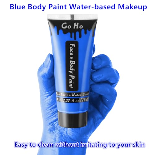 Washable Blue Face and Body Paint (2.37 oz)