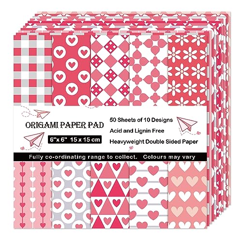 Patterned Double Sided Origami Scrapbook Cardstock