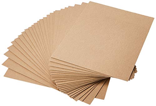 Grafix 8.5 x 11” Chipboard Sheets, Pack of 25