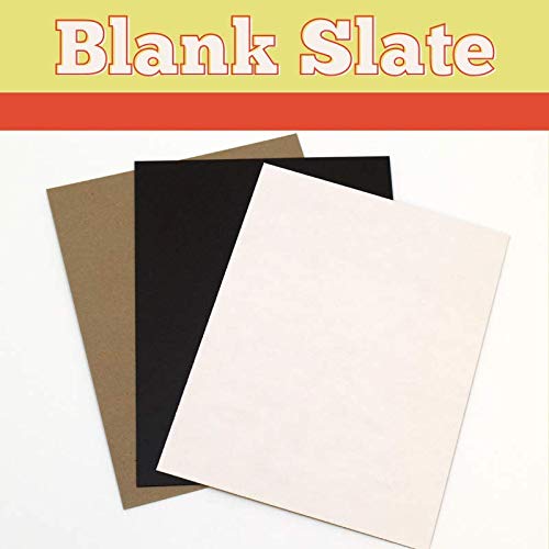 Grafix 8.5 x 11” Chipboard Sheets, Pack of 25
