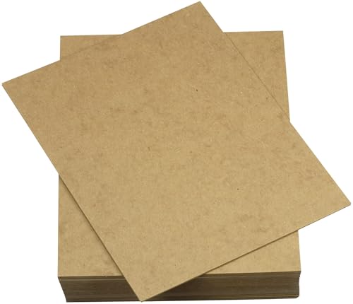 Chipboard: Kraft, 08.5"x11" 22 Point - 025 Pack