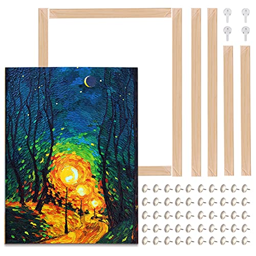 Caydo Canvas Stretcher Bars Kit, 12x16 Inch