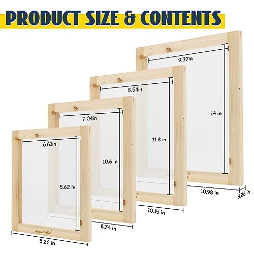 Starter Screen Printing Kit - 14x11", 38 Pieces