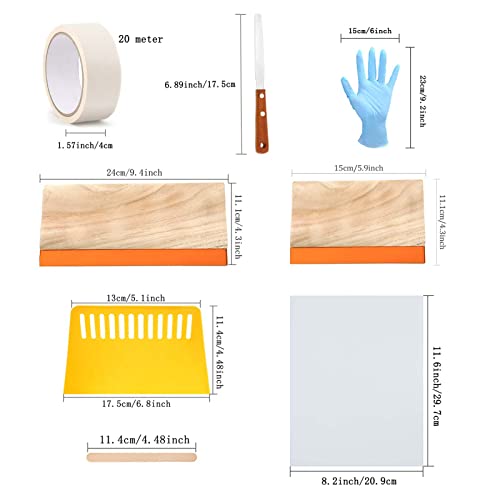 Caydo Complete Screen Printing Kit - 38 Pieces