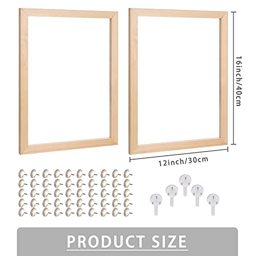 Caydo Canvas Stretcher Bars Kit, 12x16 Inch