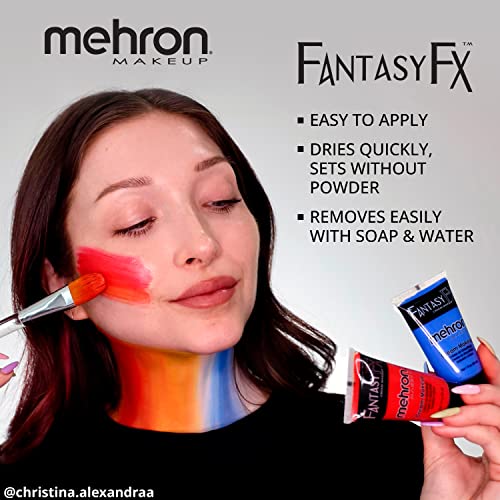 Mehron Fantasy FX Cream Makeup | Red 1 fl oz