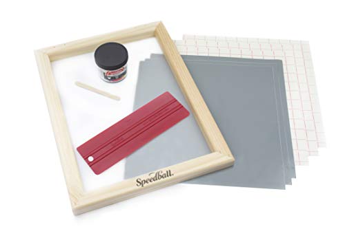 Speedball Screen Printing Craft Vinyl Kit: Print Custom T-Shirts