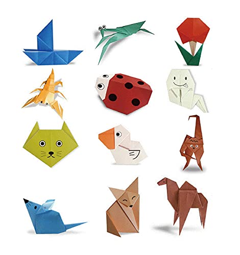 500 Sheets of 6 Inch Square Origami Paper - 20 Colors