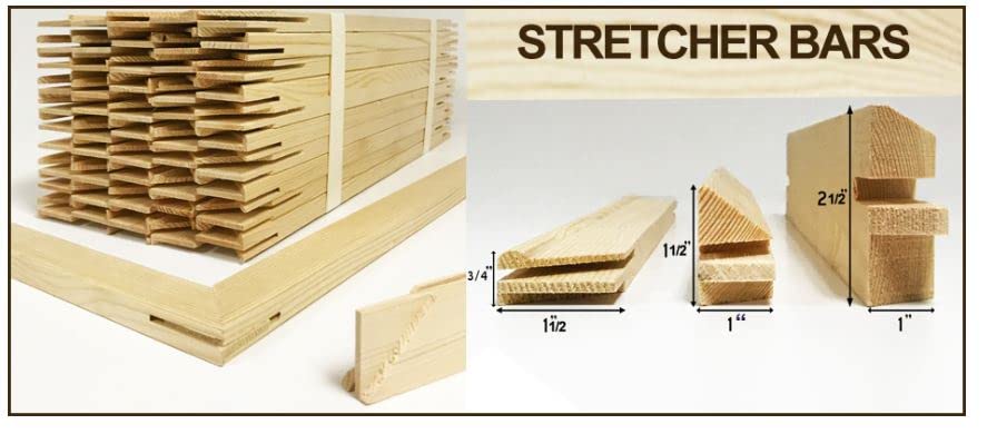 Wooden Stretcher Bars 14" 2 Pack - Art Supplies