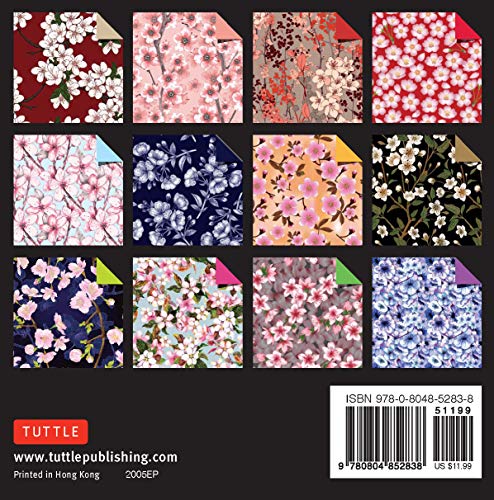 Cherry Blossom Origami Paper: 500 Sheets, 4