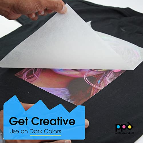 PPD Inkjet T Shirt Transfer Paper - Dark Fabric - 8.5x11 (20 Sheets)