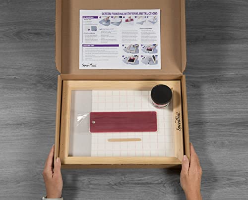 Speedball Screen Printing Craft Vinyl Kit: Print Custom T-Shirts