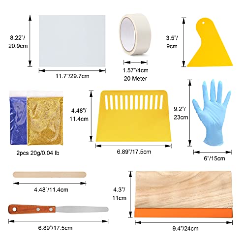 26Pcs Silk Screen Printing Starter Kit, 3 Size Frames