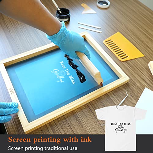 34-Piece Beginner Screen Printing Craft Vinyl Kit
