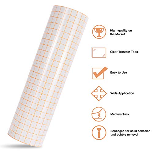 Dysania Vinyl Transfer Tape - 12" x 70 FT