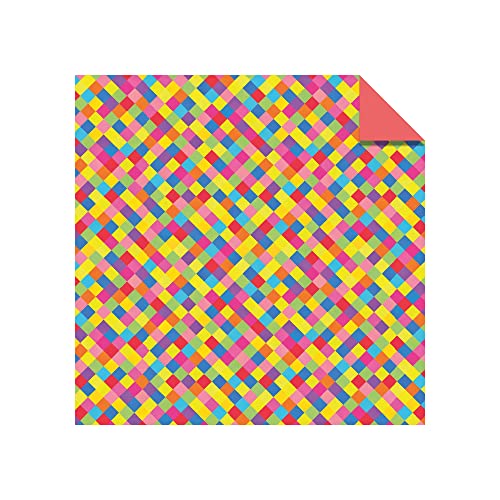 Origami Paper: 500 Rainbow Sheets, Double-Sided, 12 Patterns