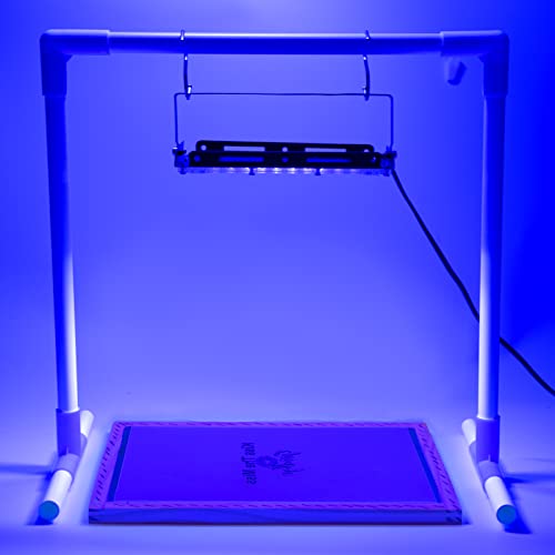 Caydo Screen Printing Kit: UV LED Exposure, Frames, Acrylic Sheet