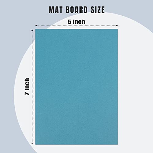 10 Pack of Assorted 5x7 Inch Picture Mat Boards