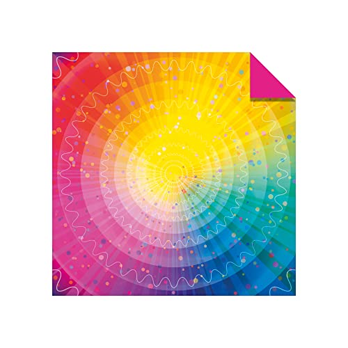 Tuttle Origami Paper: Rainbow Patterns, 100 Sheets, 6