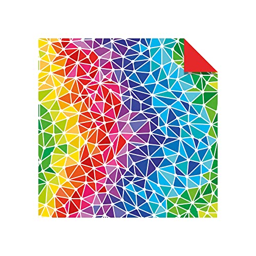Tuttle Origami Paper: Rainbow Patterns, 100 Sheets, 6