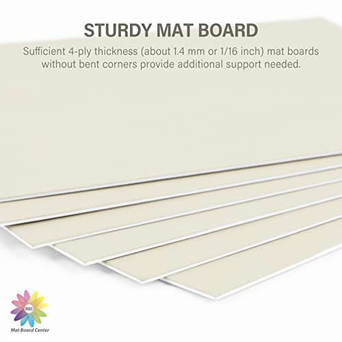 Uncut Light Grey 8x10 Picture Backing Board (10 Pack)