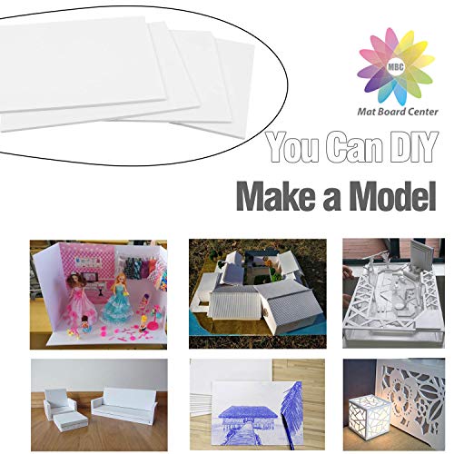 10 Acid-Free Foam Boards, 11x14 inch White (1/8")