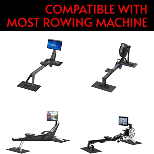 Bike Trainer Mat: Compatible with Peloton & Concept 2