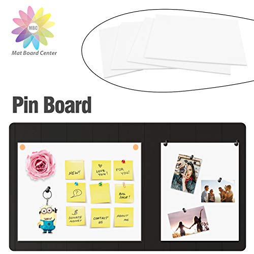 10 Acid-Free Foam Boards, 11x14 inch White (1/8")