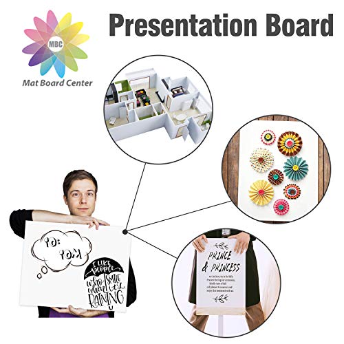 10 Acid-Free Foam Boards, 11x14 inch White (1/8")