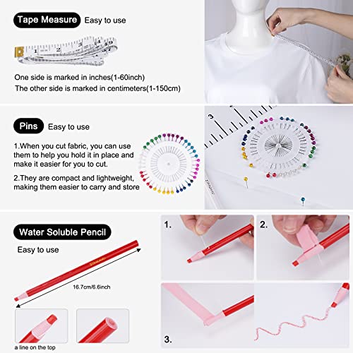 12pc Tshirt Ruler Guide: Vinyl Alignment & Centering