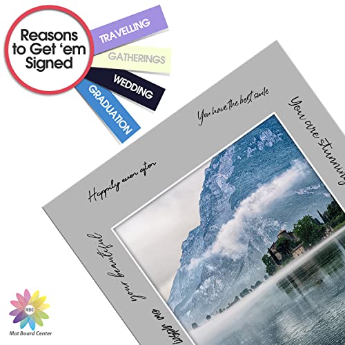 Pack of 20 Mixed Color Picture Mats