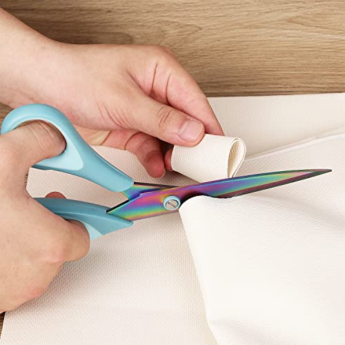 All-Purpose Titanium Blades Scissors, Soft Grip Handle