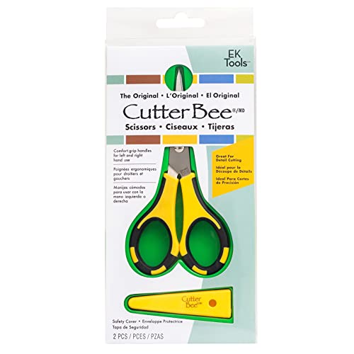 EK Success Precision Scissors - Small, Yellow/Black