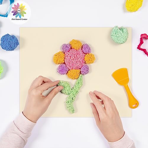 Mat Board Center, 16x20 Uncut Mat Boards - Full Sheet - Assorted Colors, 20-Pack