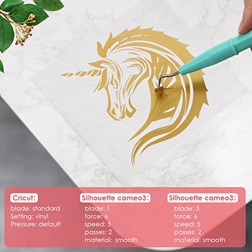 HTVRONT Permanent Vinyl - 100 Pack, 12"x12