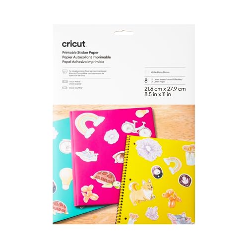 Cricut Printable Sticker Paper (8 Ct)