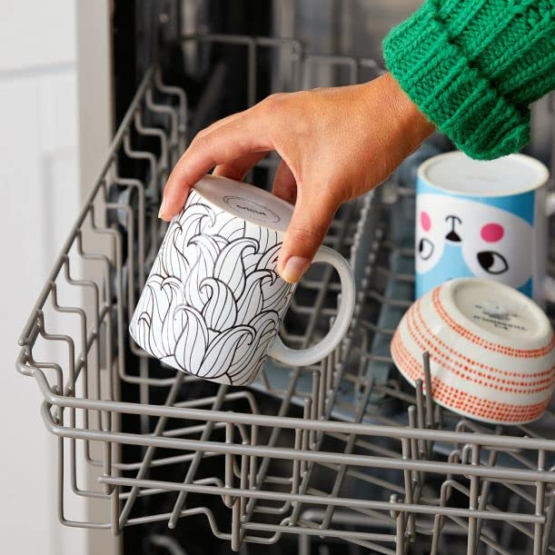 Cricut Ceramic-Coated Blank Mug for Decorating, 12 Oz, 6 Count