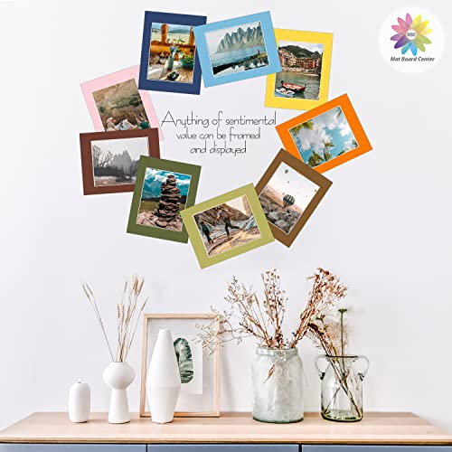 16x20 Uncut Photo Mat Boards - Mixed Color, 25-Pack