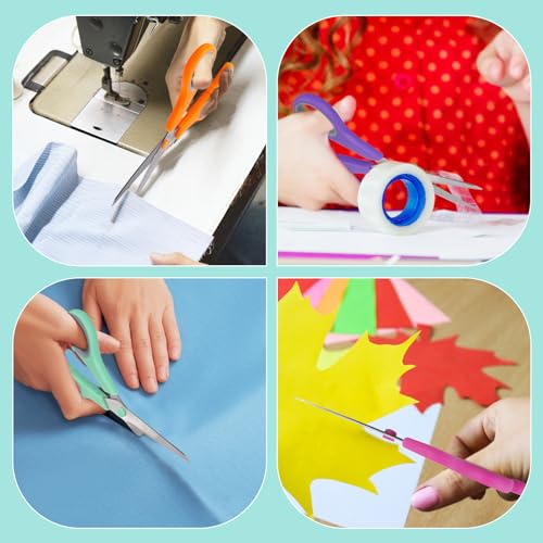 Almarto 8" All Purpose Scissors - Pack of 6