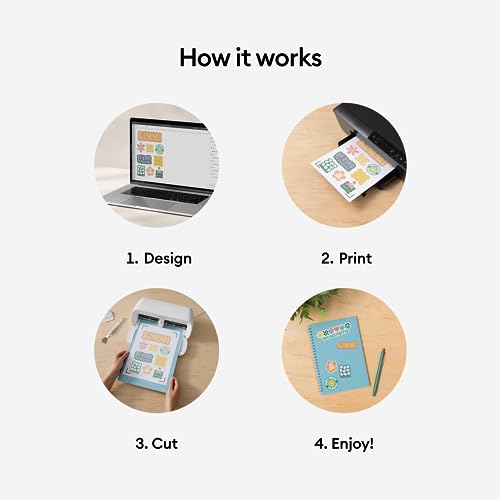 Cricut Printable Sticker Paper (8 Ct)