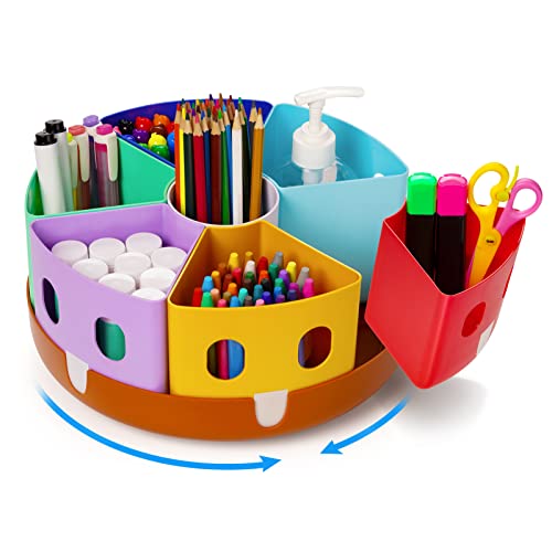 Large Rotating Art Supply Organizer