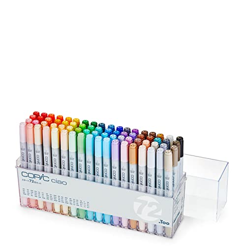 Copic Ciao 72 Colors: Ideal Art Starter Set
