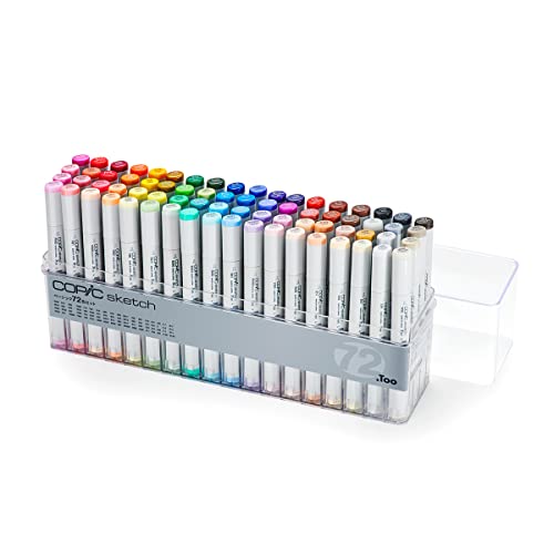 Copic Sketch Complete 72 Color Set