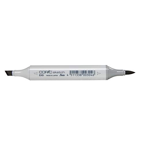 Copic Markers E49-Sketch, Dark Bark, 1 Piece