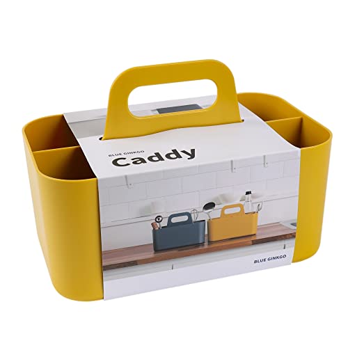 Blue Ginkgo Stackable Plastic Art Organizer Tote