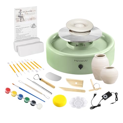 Pottery Wheel Set with Clay Tools - DIY Art Kit