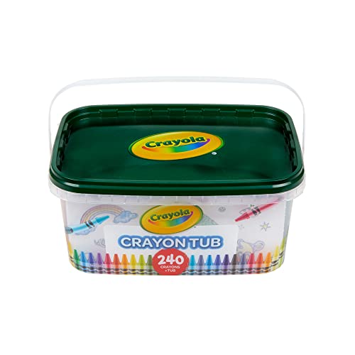 Crayola Crayon Tub - 120 Colors, Bulk Set