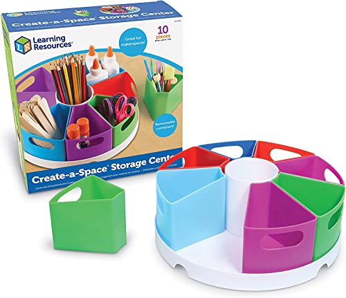 Art Supplies Storage Center - 10 Piece Set