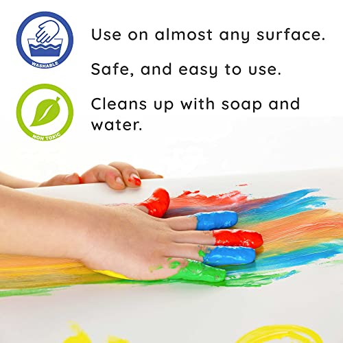 18 Color Children's Washable Tempera Paint Set