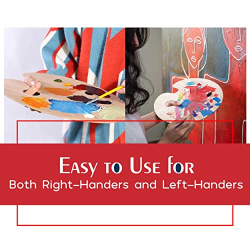 Wooden Paint Palette - 2 Pack, Artist's Choice